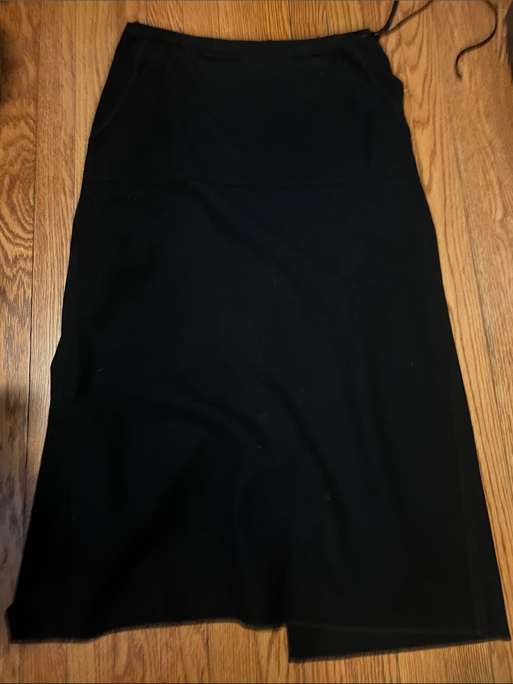Classic Black Maxi Skirt